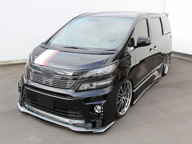 Toyota 12-15 Vellfire 20 series AH20 SS Style front lip (Facelift) (For Z & G body)