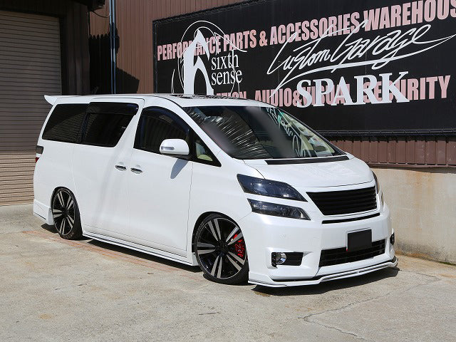 Toyota 08-11 Vellfire 20 series AH20 SS Style front lip