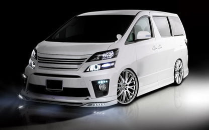 Toyota 12-15 Vellfire 20 series AH20 TMK Style front fog light cover
