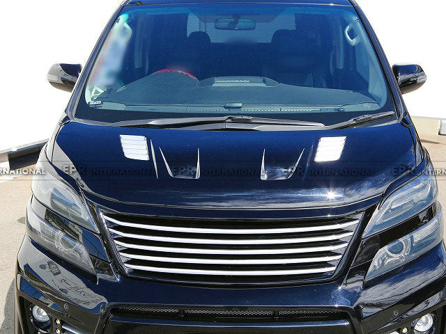 Toyota 08-15 Vellfire 20 series AH20 SS Style front hood
