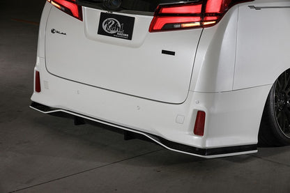 Toyota 15 onwards Vellfire 30 series AH30 KUL Style rear lip