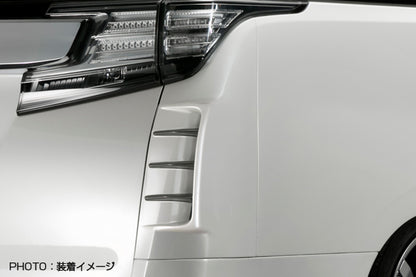 Toyota 15 onwards Alphard & Vellfire 30 Series AH30 SLKB Style rear bumper apron