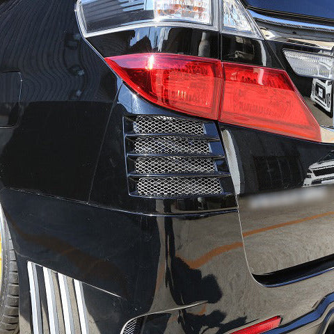 Toyota 08-15 Alphard Vellfire 20 series AH20 SS Style rear bumper apron