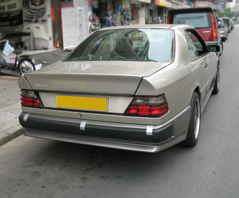 MERCEDES BENZ 88'~95' E-Class W124 2 door Sedan 200TE E220 230TE E280 300TE 250D AMG Style Rear spoiler