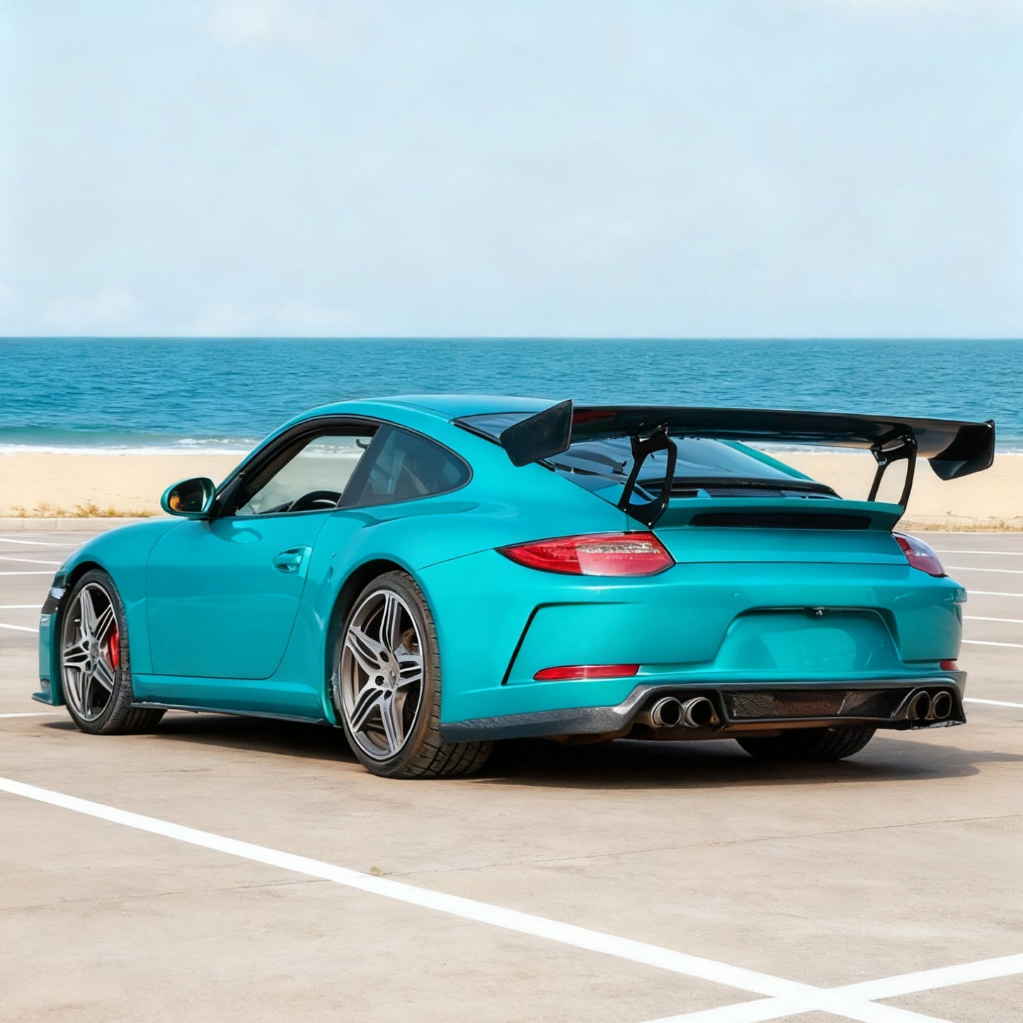 PORSCHE 911 997.2 GT2RS Type Rear trunk with spoiler