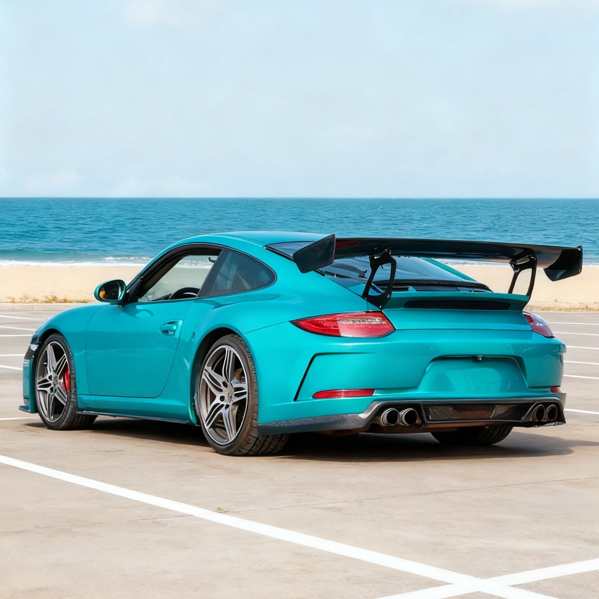 PORSCHE 911 997.2 GT2RS Type Rear trunk with spoiler