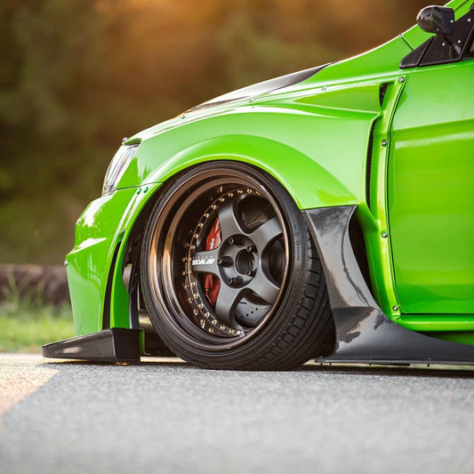 MITSUBISHI EVO 10 VRSV2 Wide Style Style Front Fender with add on 4Pcs
