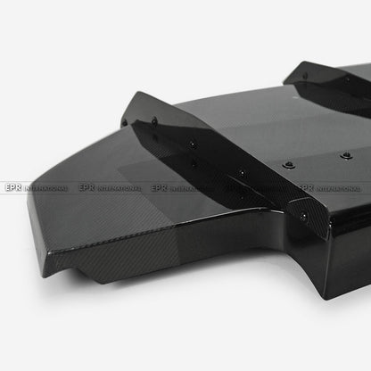 Honda 17-19 (Not fit 2020 on) Civic Type R FK8 VRSAR1 Style Rear Diffuser