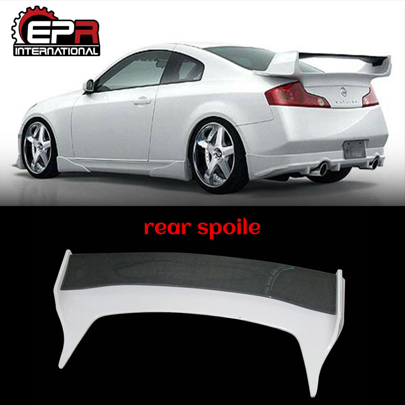 Infiniti 02-07 Skyline V35 G35 Coupe VS Style Rear Spoiler
