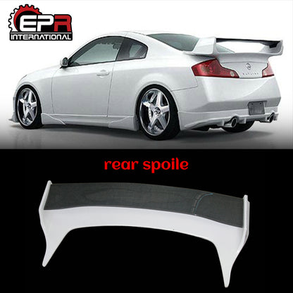 Infiniti 02-07 Skyline V35 G35 Coupe VS Style Rear Spoiler