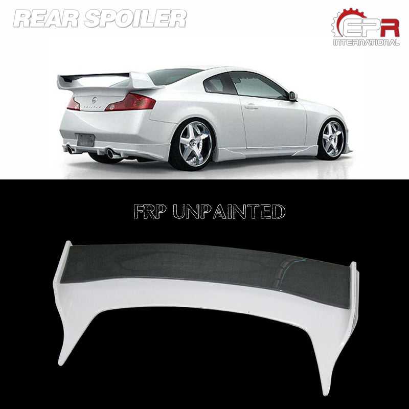 Infiniti 02-07 Skyline V35 G35 Coupe VS Style Rear Spoiler