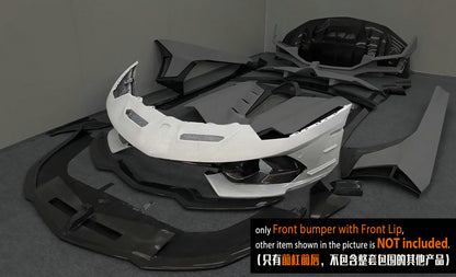Lamborghini Aventador 700 720 750 SVJ Type Front Bumper with front lip