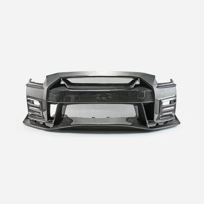 Nissan GTR R35 NIS Ver2 Front Bumper with front lip (For CBA DBA)