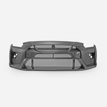 Nissan R35 GTR VRS19 Type Front bumper (Front Lip, fog cover, canard)