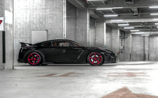 Nissan 08 onwards R35 GTR ROW Style Side Skirt