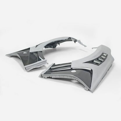 Nissan 09 onwards 370Z Z34 EPA ATTK Type front fender (top vents and below vents opened)