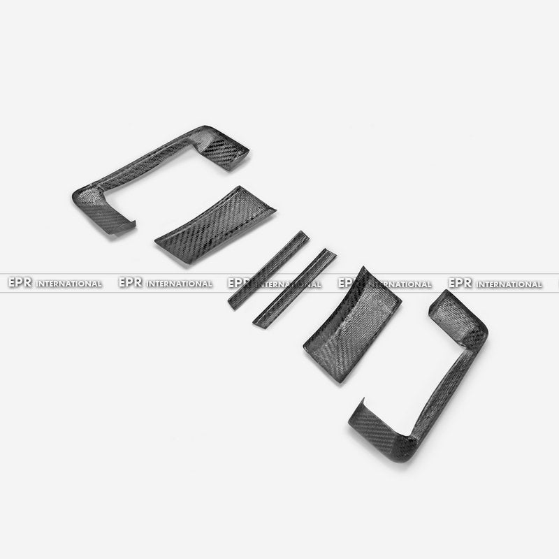 Nissan Z33 350Z carbon exterior door handle covers 6pcs