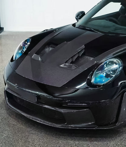 Porsche 911 992 S 4S Turbo S GT3RS Type front hood