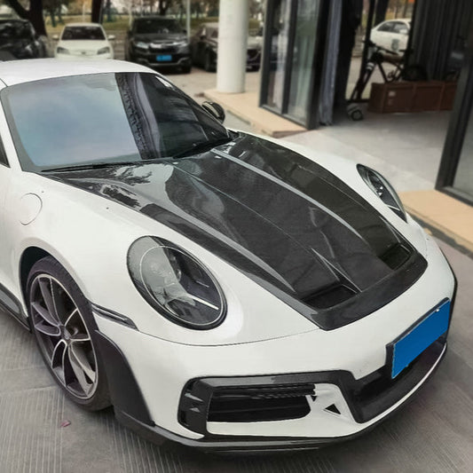 Porsche 911 992 S 4S Turbo S GT3 Type front hood
