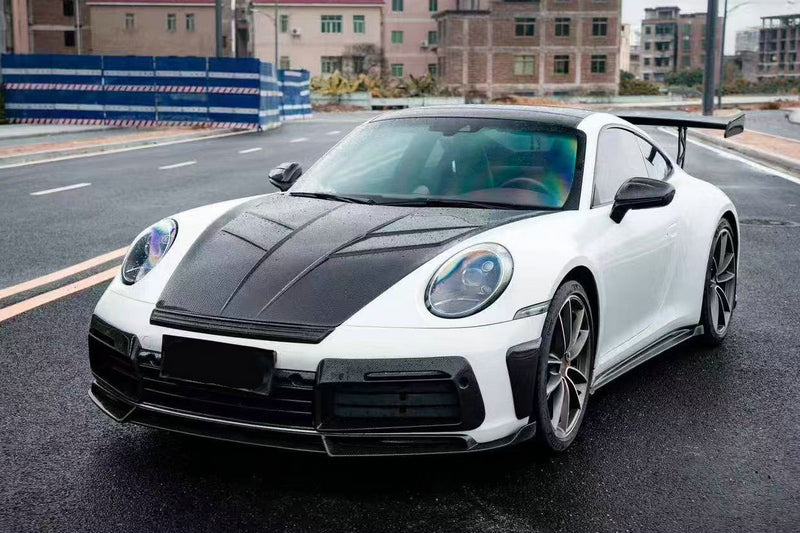Porsche 911 992 S 4S Turbo S ZL Type front hood