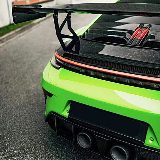 Porsche 911 992 S 4S Turbo S SK Type Rear Spoiler + GT Spoiler