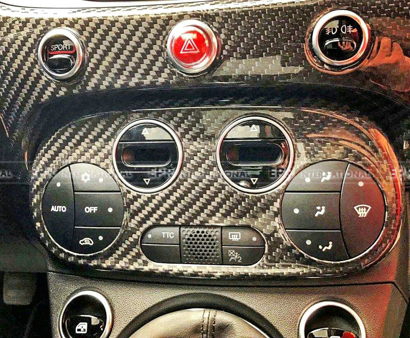 Fiat Abarth 500 595 AC heater control cover