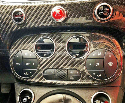Fiat Abarth 500 595 AC heater control cover
