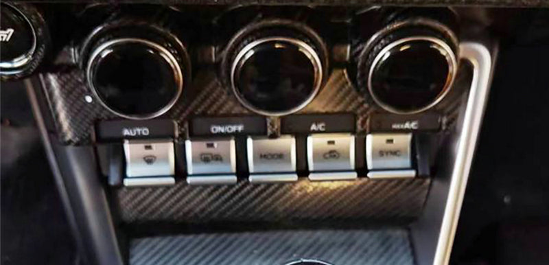 SUBARU BRZ ZD8 dash board air outlet panel LHD 2Pcs (Stick on)