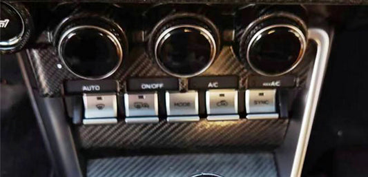 SUBARU BRZ ZD8 dash board air outlet panel LHD 2Pcs (Stick on)