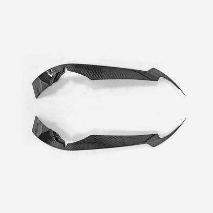 2020+ Chevrolet Corvette C8 P Type front bumper canard
