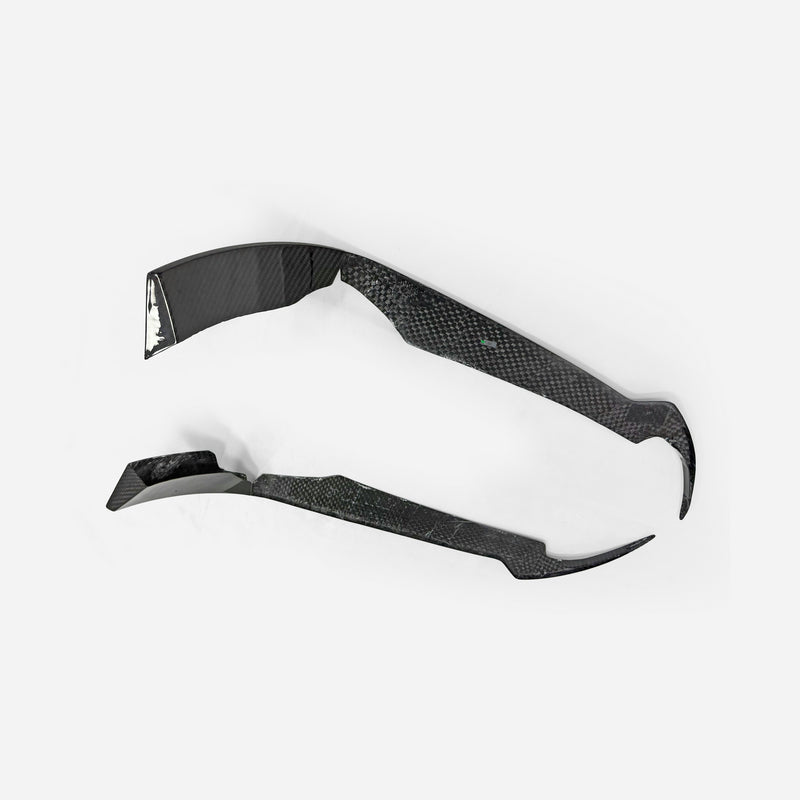 2020+ Chevrolet Corvette C8 P Type front bumper canard