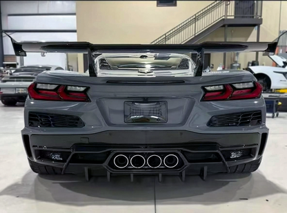 2020+ Chevrolet Corvette C8 P Type rear diffuser