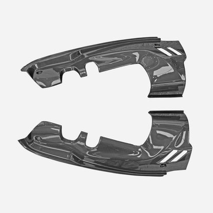 Ferrari F8 OEM style engine side cover 2Pcs （Convertible use）