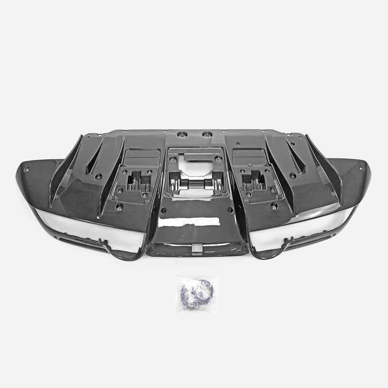 Ferrari F8 OEM style rear diffuser