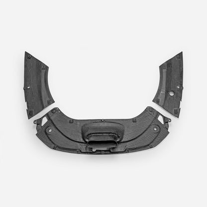 Ferrari F8 OEM style front trunk cover 3pcs