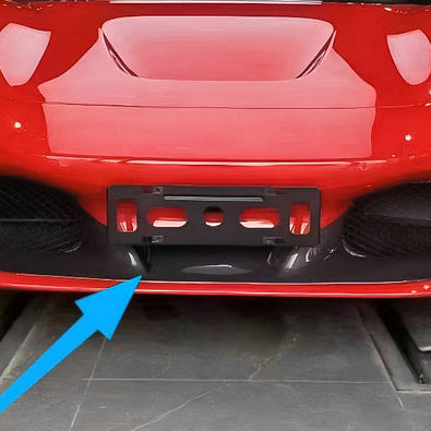 Ferrari F8 OEM style front splitter cover