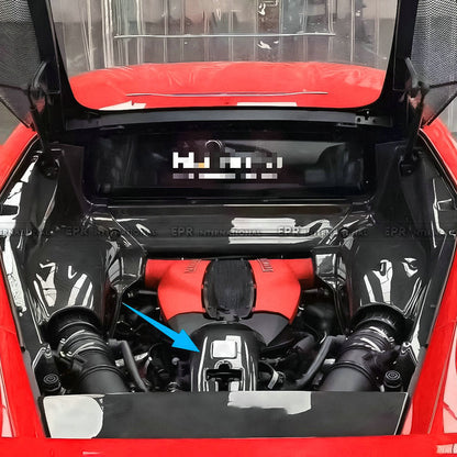 Ferrari F8 OEM style engine Middle cover