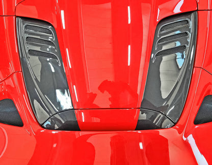 Ferrari F8 OEM style rear trunk cover 2pcs