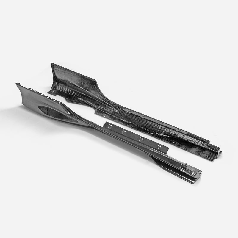 Ferrari F8 OEM style side skirt