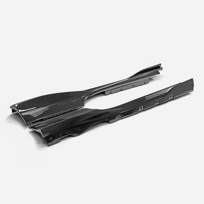 Ferrari F8 OEM style side skirt