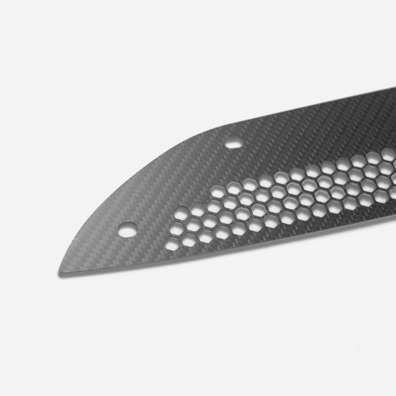 Honda Civic Type-R FL5  Dry carbon front fender stone rock guard (Small hole)