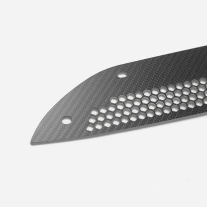 Honda Civic Type-R FL5  Dry carbon front fender stone rock guard (Small hole)