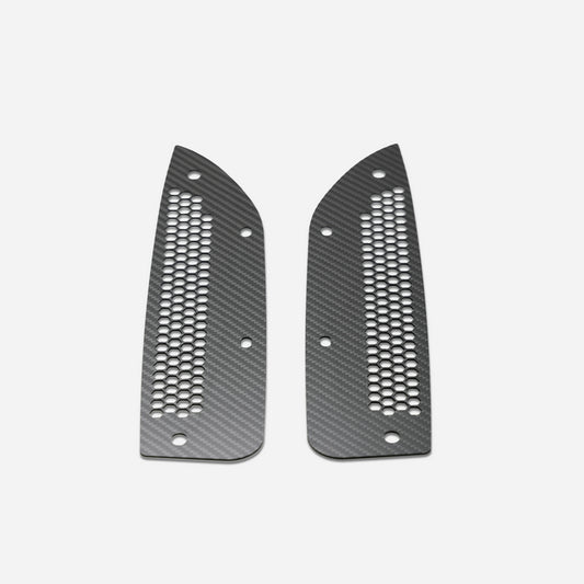 Honda Civic Type-R FL5  Dry carbon front fender stone rock guard (Small hole)