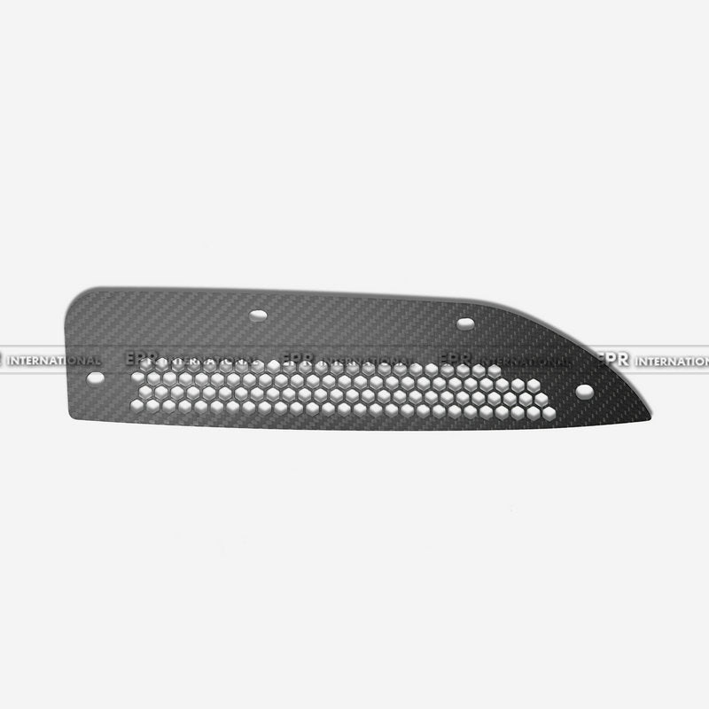 Honda Civic Type-R FL5  Dry carbon front fender stone rock guard (Large hole)