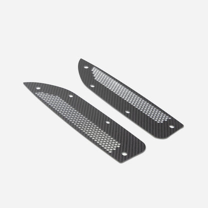 Honda Civic Type-R FL5  Dry carbon front fender stone rock guard (Small hole)