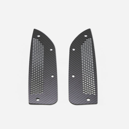 Honda Civic Type-R FL5  Dry carbon front fender stone rock guard (Small hole)