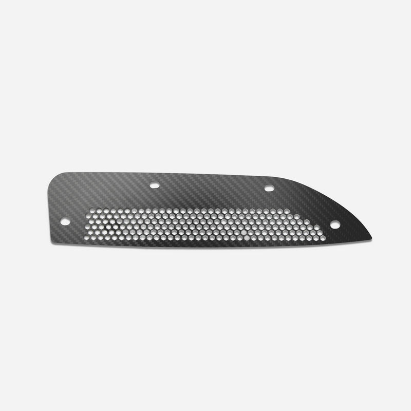 Honda Civic Type-R FL5  Dry carbon front fender stone rock guard (Small hole)