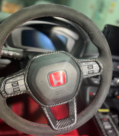 Honda Civic Type-R FL5 Steering Wheel surround (Stick on type)