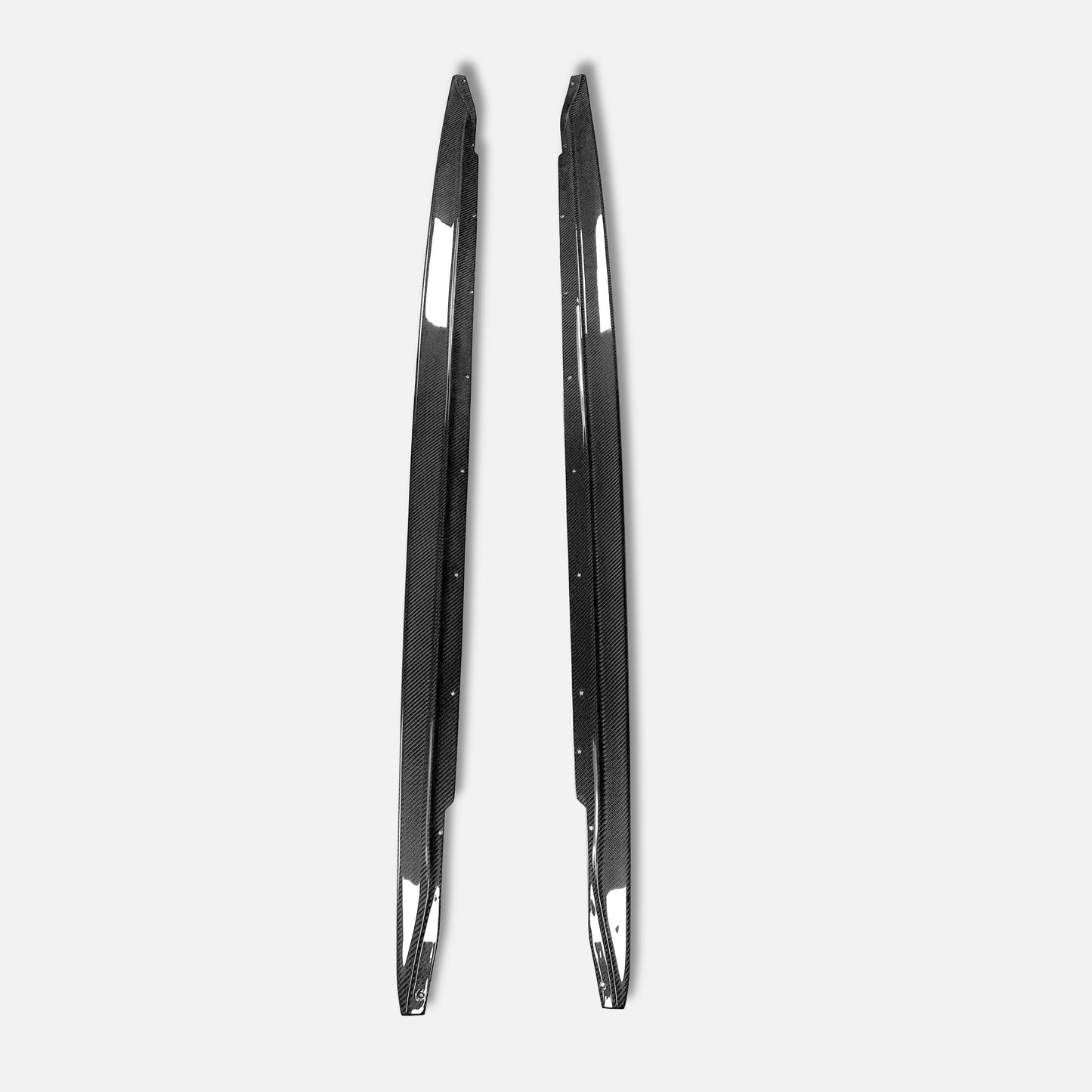 BMW M3 G80 Sedan Pre-preg carbon R Type side skirt extension