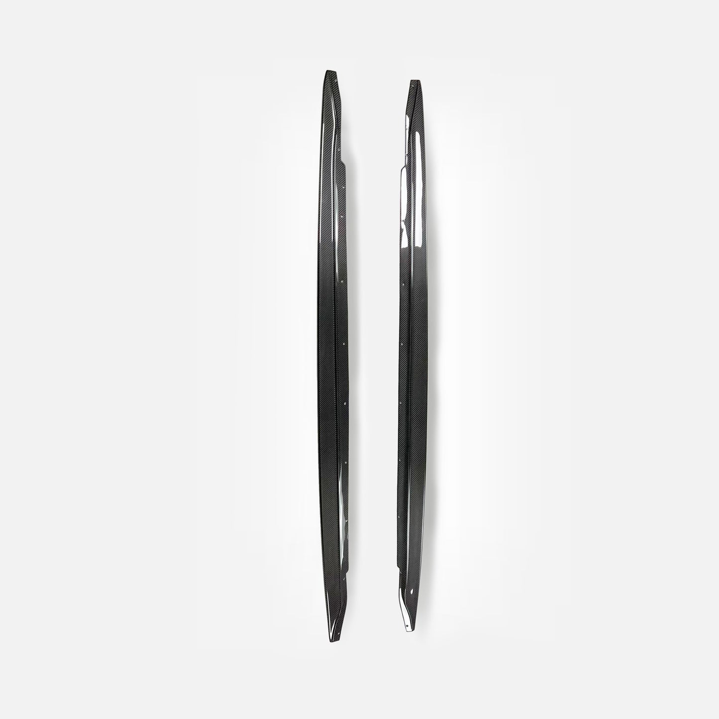 BMW M3 G80 Sedan Pre-preg carbon R Type side skirt extension
